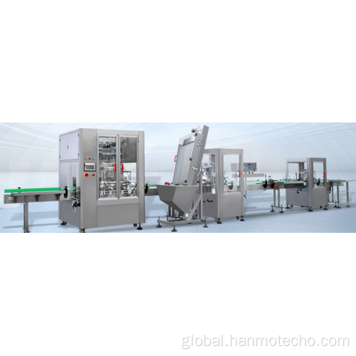 Used Liquid Filling Line Automatic Various Oils Water Filling Machine Manufactory